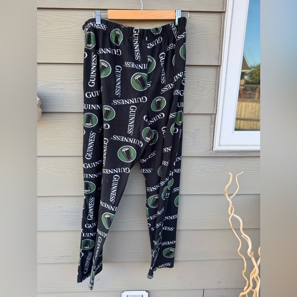 Guinness Black and Green Fleece Pants - Picture 4 of 6